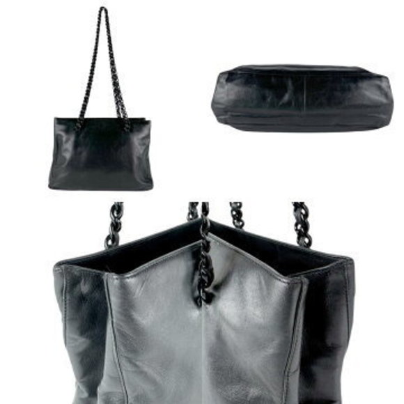 Prada Shoulder Bag leather black - Picture 3 of 5